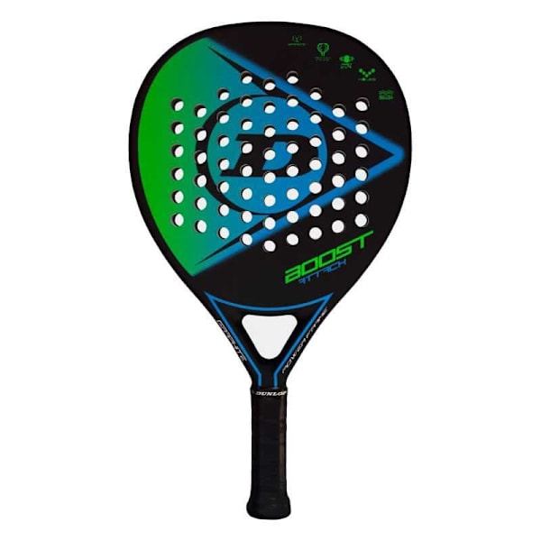 Dunlop Padel Ketcher Boost Attack 2.0 Søvfarvet 365 gr