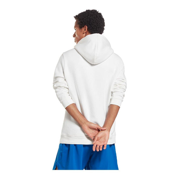 Reebok Sweatshirt Identity Fleece Stacked Logo Pullover Hvid S Mand