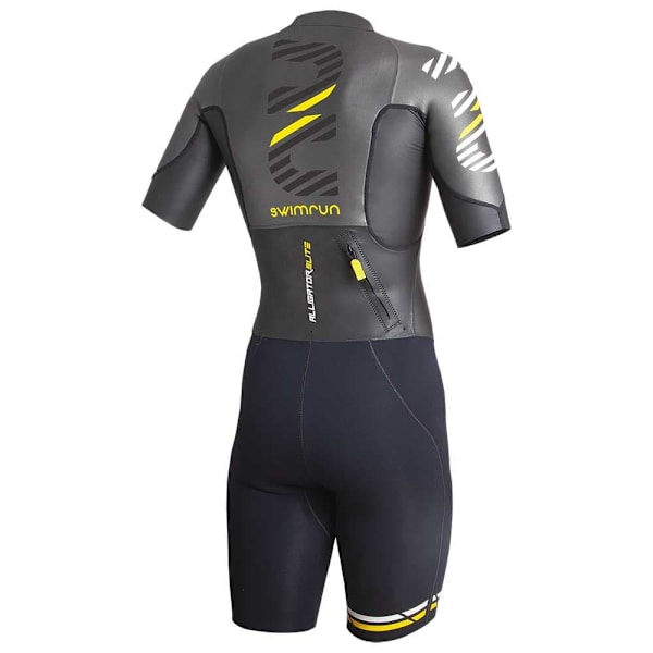 Nu Swimrun Kortærmet Trisuit Alligator Elite Light Sort S Kvinde