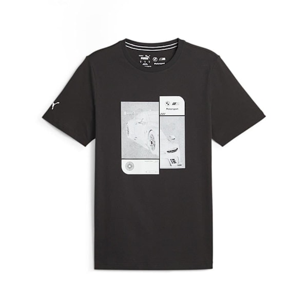 Puma Kortærmet T-shirt Bmw Mms Ess Car Graphic Sort L Mand