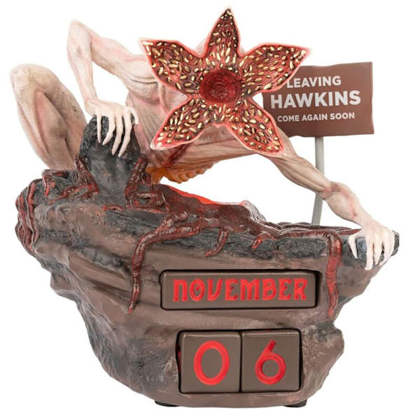 Grupo Erik Fremmede Ting 3d Demogorgon Evighedskalender