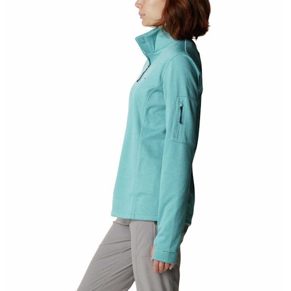 Columbia Halv Blixtlåsfleece Park View™ Grid Blå XL Kvinna