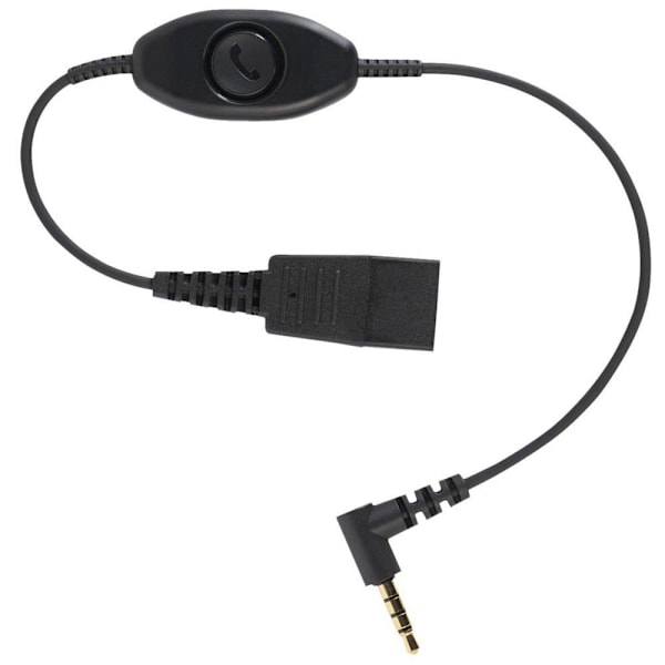 Jabra Link Mobile Qd To 3.5 Mm W.ptt Supervisor Cord Cable Sort