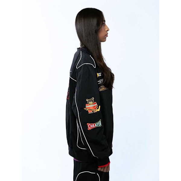 Grimey The Lower Depths Sweatshirt Med Dragkedja Svart L Man