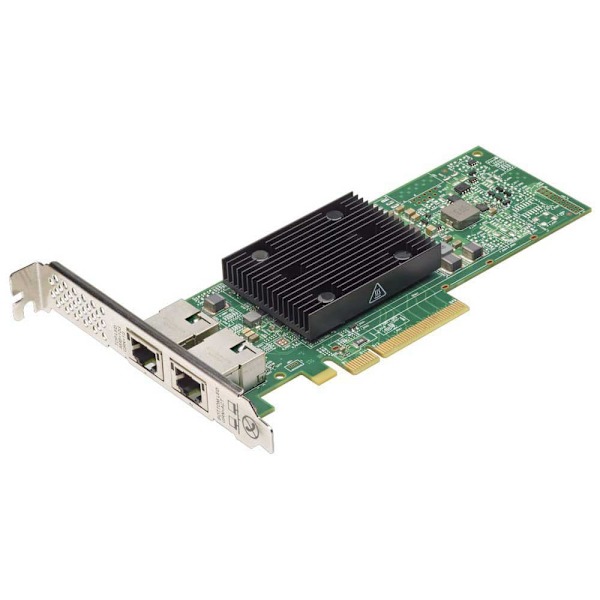 Lenovo Isg Thinksystem Broadcom 57416 10gbase-t 2-port Pcie Ethernet Søvfarvet Sort, Grøn