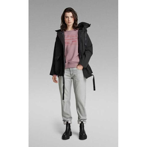 G-star Parkas Mid Brun XL Kvinna