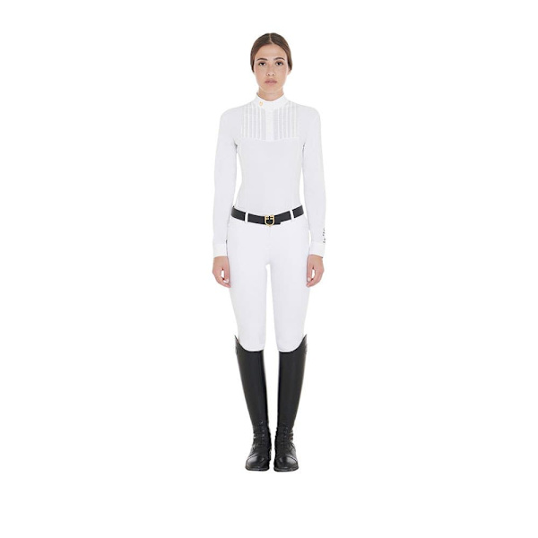 Equestro Cotton Pitkähihainen Polopaita  XL