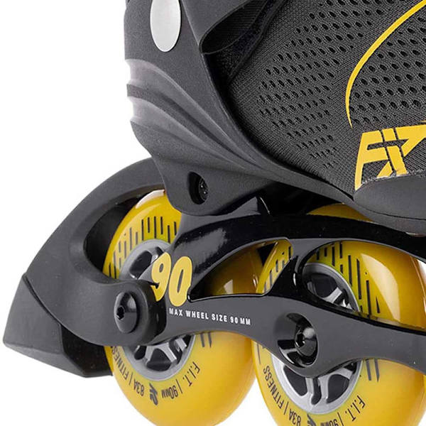 K2 Skate Inline Skøjter F.i.t. 90 Boa Sort EU 43 1/2
