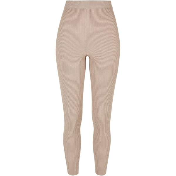 Urban Classics Knit Korte Leggings Rosa 4XL Kvinde