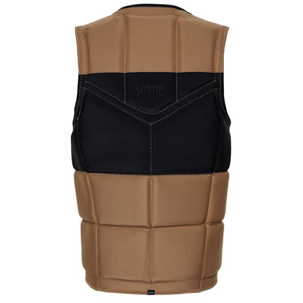 Mystic Flytväst I Neopren Peacock Impact Wake Brun 2XL