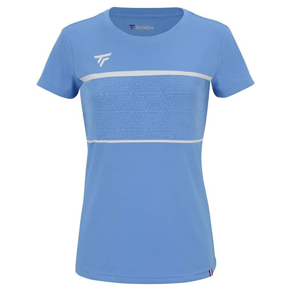 Tecnifibre Kortärmad T-shirt Team Tech Blå 12-14 Years Pojke