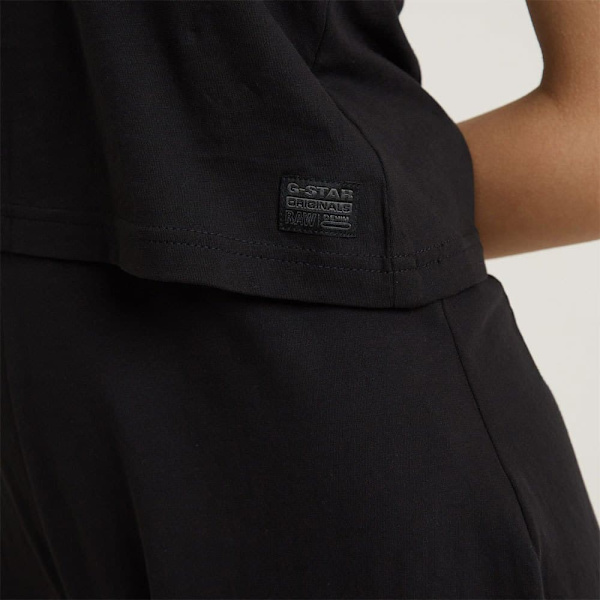 G-star Spaghetti Strap Loose Fit Heldragt Sort XS Kvinde