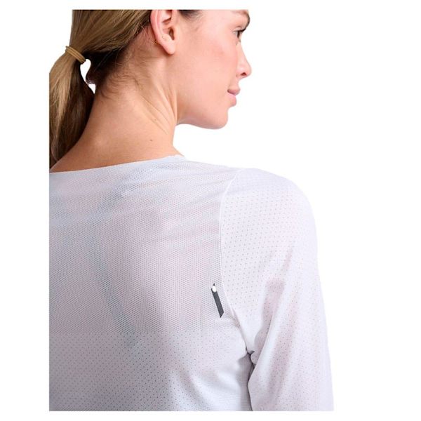 2xu Långärmad T-shirt Light Speed Tech Crop Vit XL Kvinna