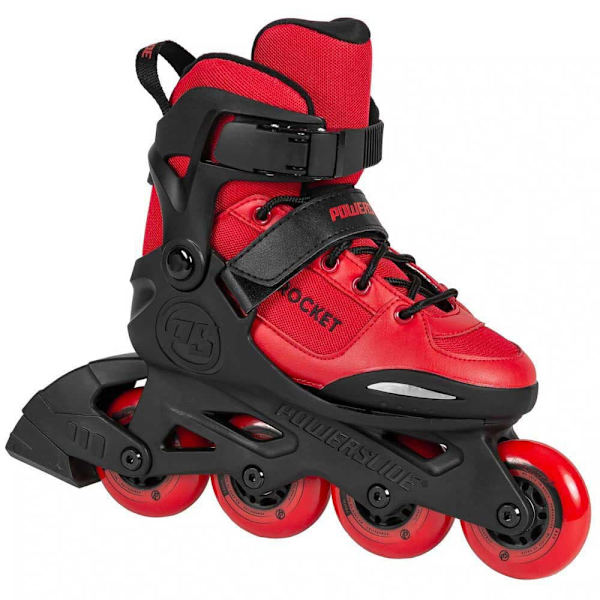 Powerslide Linjassa Luistimet Rocket Adjustable Punainen EU 29-32