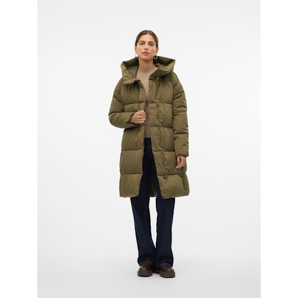 Vero Moda Stella Frakke Grøn M Kvinde
