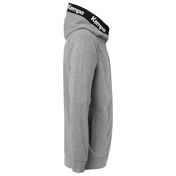 Kempa Sweatshirt Med Full Dragkedja Core 26 Grå 3XL Man