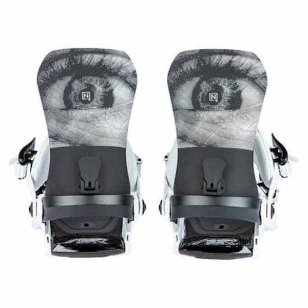Nitro Snowboardbindningar One Vit L