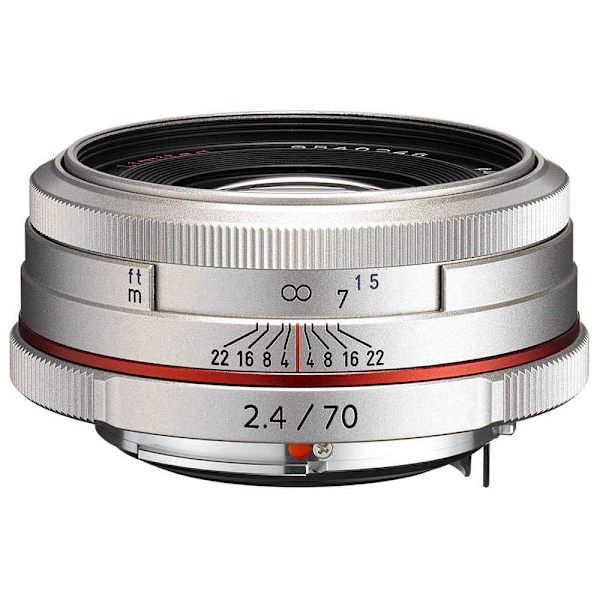 Pentax Teleobjektiv Da Al Ltd Hd 70 Mm F/2.4 Silver