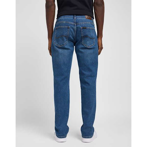 Lee Extreme Motion Straight Jeans Blå 42 / 36 Man