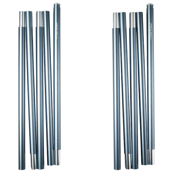 Nordisk Midgard 9.2 A Frame Alu Stolpsats 2 Enheter Silver