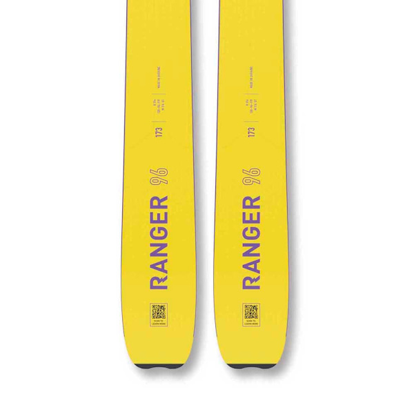 Fischer Ranger 96 Alppisukset Keltainen 166