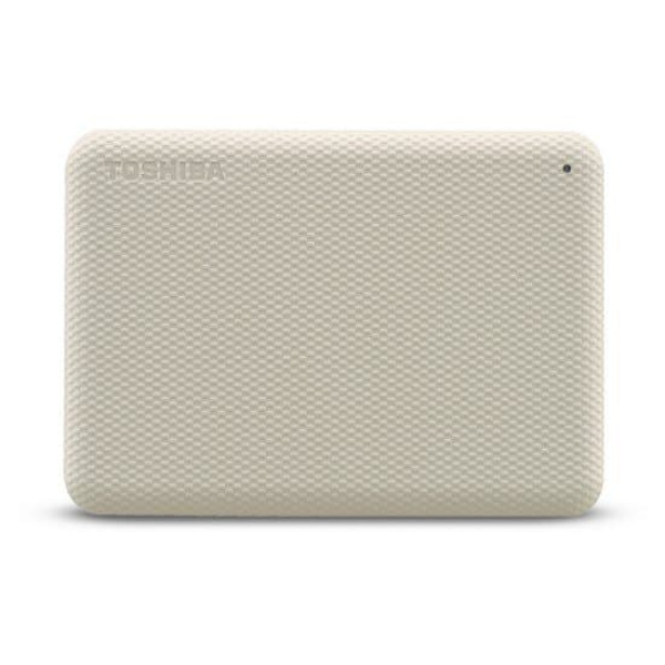 Toshiba Extern Hårddisk Hårddisk Canvio Advance 4tb Beige