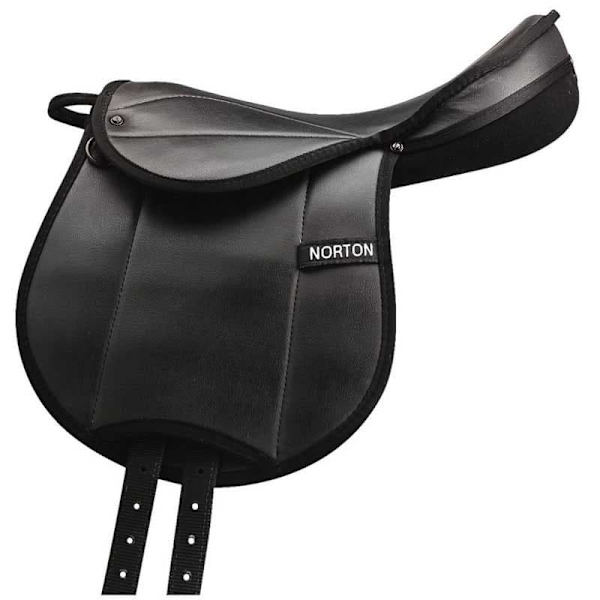 Norton Equestrian Sadel Til Almen Brug Educative T3 Sort