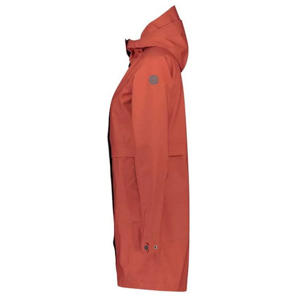 Agu Rain Jacka Orange XS Kvinna