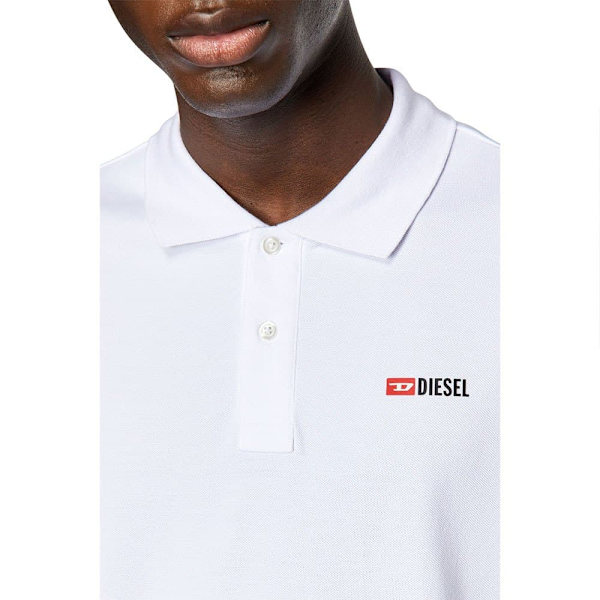 Diesel Kortærmet Polo Smith Hvid 2XL Mand