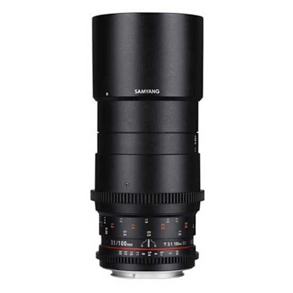 Samyang Linse 100 Mm T3.1 Ed Umc Vdslr Sony E Sort Sort