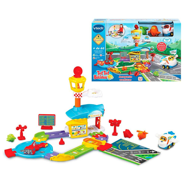 Vtech Bolido Aervice Aventures Tut Tut Flerfärgad