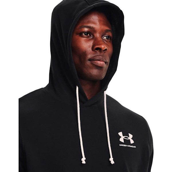 Under Armour Huppari Rival Terry Lc Musta L Mies