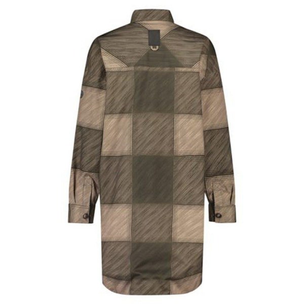 Agu Oversized Rain Skjorte Med Lange ærmer Grøn L Mand