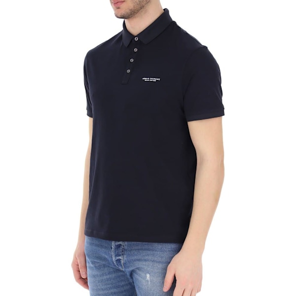 Armani Exchange 8nzf80-z8h4z Kortärmad Polotröja Blå S Man