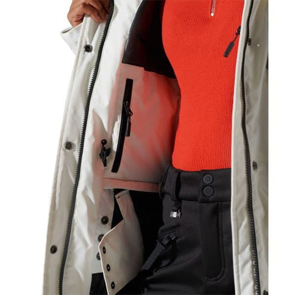 Superdry Jacka Everest Down Snow Vit M Kvinna