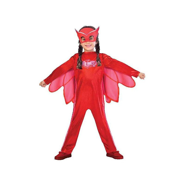 Liragram Owlette Masks Junior Custom Pj Röd 7-8 Years