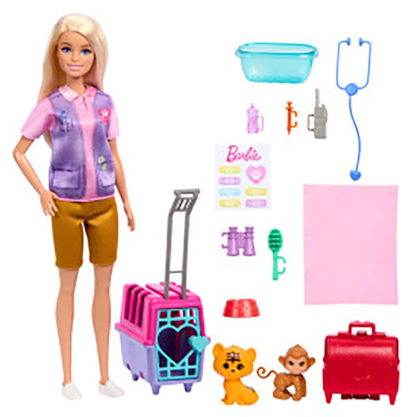 Barbie Voit Olla Eläinten Pelastaja Ja Vapauttaja Nukke