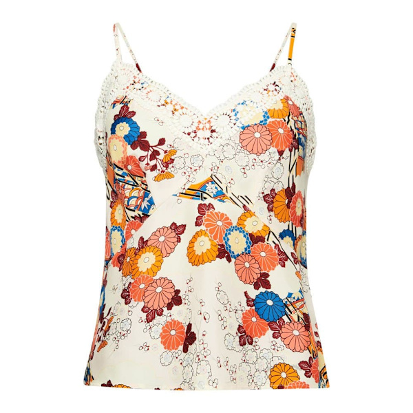 Superdry Topp Vintage Cami Beige XS Kvinna