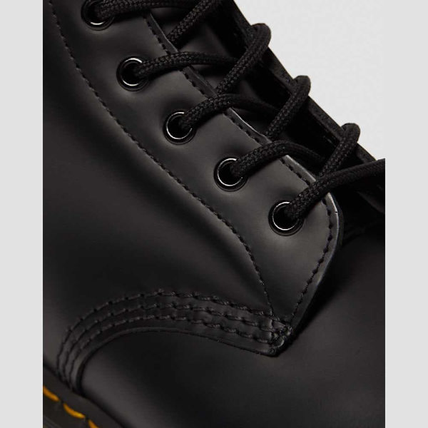 Dr Martens 101 6-eye Ys Smooth Støvler Sort EU 40 Mand