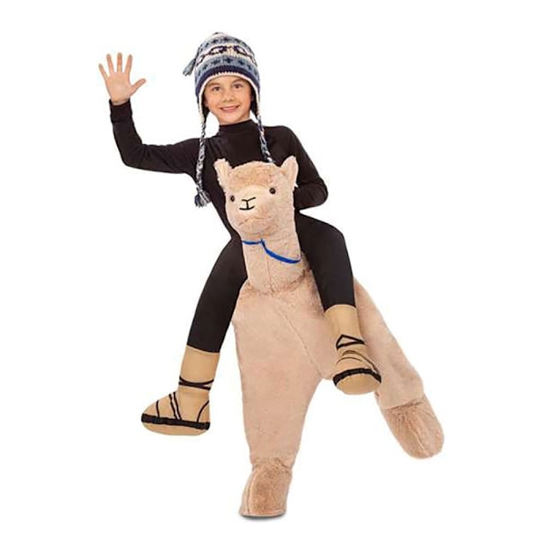 Viving Costumes Junior Custom Ride-on Alpaca Child Beige 8-11 Years