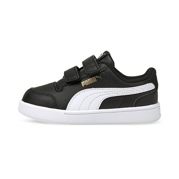 Puma Shuffle Velcro Sko Sort EU 23 Dreng
