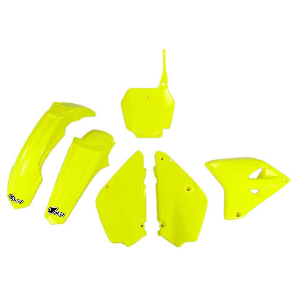 Ufo Plastsæt Suzuki Rm 85 2000-2024 Restyling Sukit405k-dflu Fork Protectors &