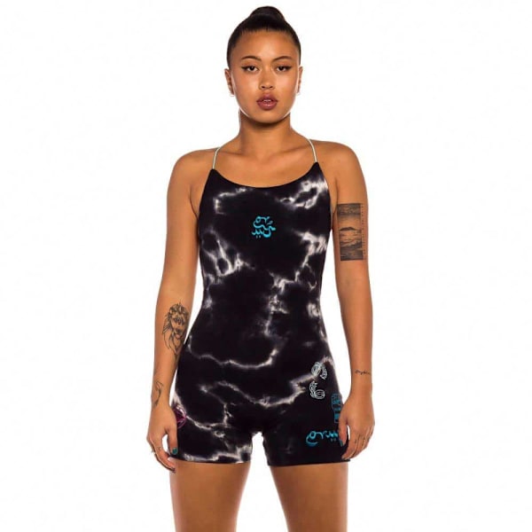 Grimey Day Dreamer Playsuit Svart M Kvinna