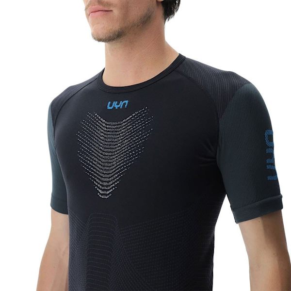 Uyn Kortærmet T-shirt Running Pb42 Sort L Mand