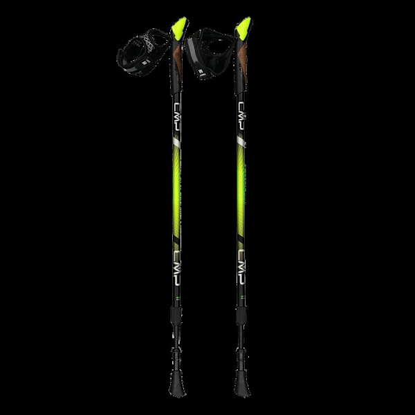 Cmp Maniva Stavgangsstave 3b35997 Gul,Sort 75-125 cm