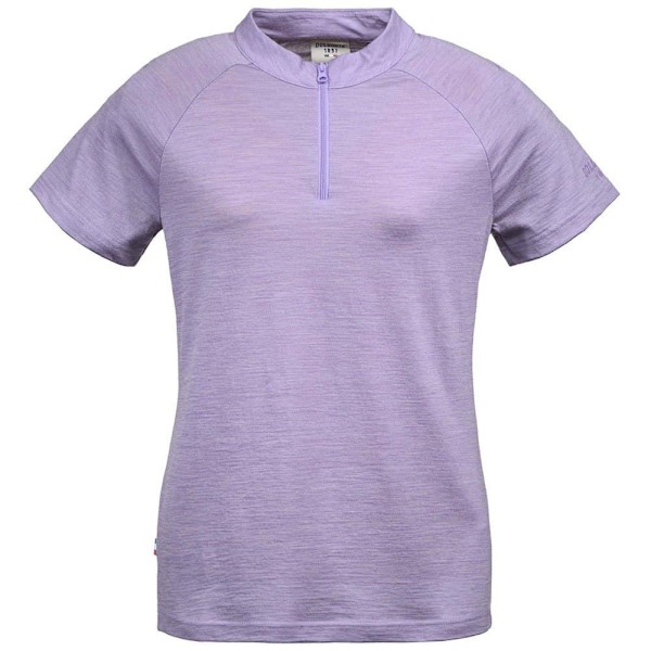 Dolomite Cristallo merino Zip Lyhythihainen T-paita Violetti M Nainen