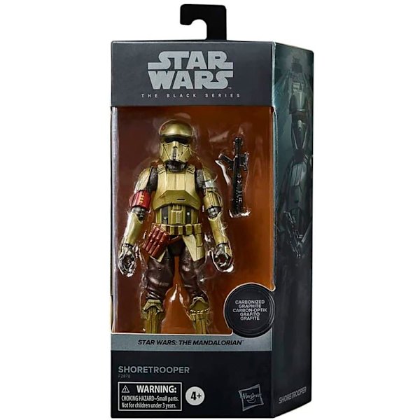 Star Wars Shoretrooper Carbonized Black Series 15 Cm Flerfärgad