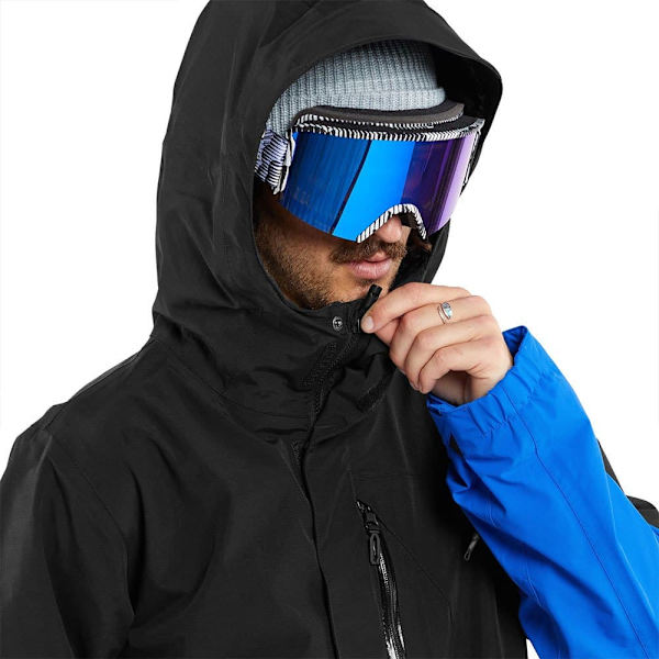 Volcom L Ins Gore-tex Jakke Blå,Sort S Mand