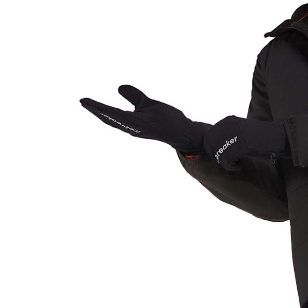 Icebreaker Merino Sierra Convertible Vanter Sort XL Mand