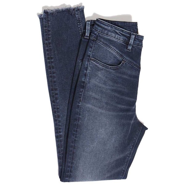 Guess Jeans Sexy Straight Blå 27 Kvinna